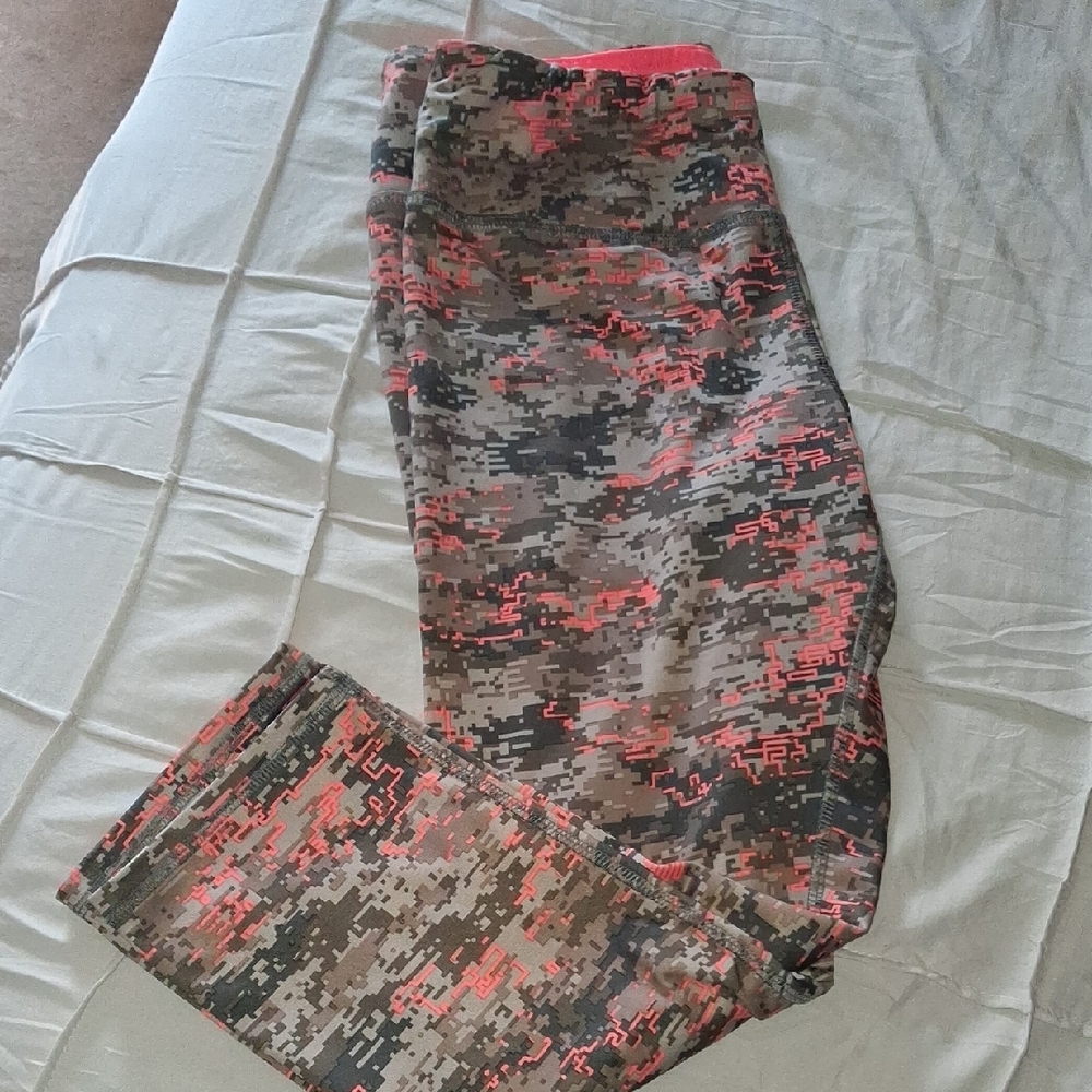 RBX Orange and Camouflage Activewear